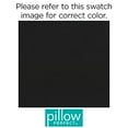 thumbnail image 2 of Pillow Perfect 501420 Fresco Noir Surdimensionné Rectangle Jeter Oreiller (Lot de 2), 2 of 2
