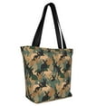 thumbnail image 3 of Kdxio Camouflage Rabbit Women Reusable Grocery Bags Foldable Ripstop,Reusable Shopping Bags for Shopping,Gym,Gift, 3 of 8