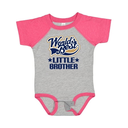

Inktastic Little Brother Worlds Best Gift Baby Boy Bodysuit