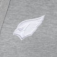 thumbnail image 4 of Women's Antigua  Heather Gray Arizona Cardinals Victory Pullover Hoodie, 4 of 4