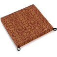 thumbnail image 1 of Cojín para silla de exterior Blazing Needles Vanya Paprika 51 x 48 x 9 cm, 1 of 5