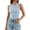 Z01 Blue, variant on Women's Textured Tank Top Casual Crewneck Sleeveless Shirt Summer Lightweight Ribbed Knit Shell Top Solid Blouse Tee Outfits