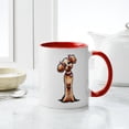 thumbnail image 4 of CafePress - Girly Apricot Poodle Mug - 11 oz Ceramic Mug - Novelty Coffee Tea Cup, 4 of 4