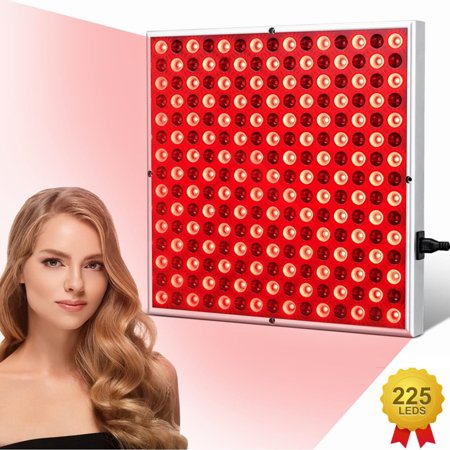 Glitnous Red Light Therapy Devices, 45W LED Lamp Panel Deep 660nm and Near-Infrared 850nm LED Light Therapy Combo for Skin Beauty,Pain Relief of Muscles and Joints