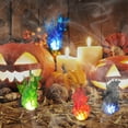 thumbnail image 6 of Floating Fireball Prop for Halloween, Battery operated,Artificial Fake Fire Flame Party Prop,Red, 6 of 7