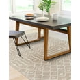 thumbnail image 4 of Unique Loom Moroccan Trellis Collection Area Rug - Mamounia (8' x 10' Rectangle Beige/Ivory), 4 of 6