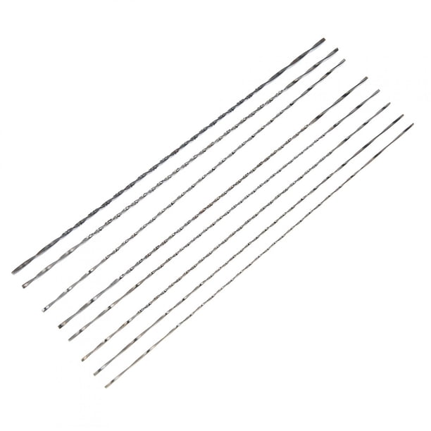 Cuchillas de corte de sierra de joyería de Metal, accesorio de repuesto para carpintería, marco de sierra en forma de U, 8 Uds.