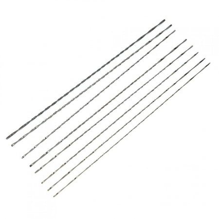 

8Pcs Metal Jewelry Saw Cutting Blades Replacement Woodworking Accessory for U-Shaped Saw Frame