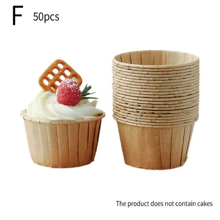 

50pcs Newspaper Style Cupcake Liner Baking Cup for Wedding Party Tulip Muffin Cupcake Paper Cup Oilproof Cake Wrapper Cupcake Liner Baking Cup-NEW