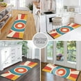 thumbnail image 6 of Yayeee Runner Rug for Bedroom 2'x6' Machine Washable Hallway Non Slip Mat, Colorful Circles, 6 of 8