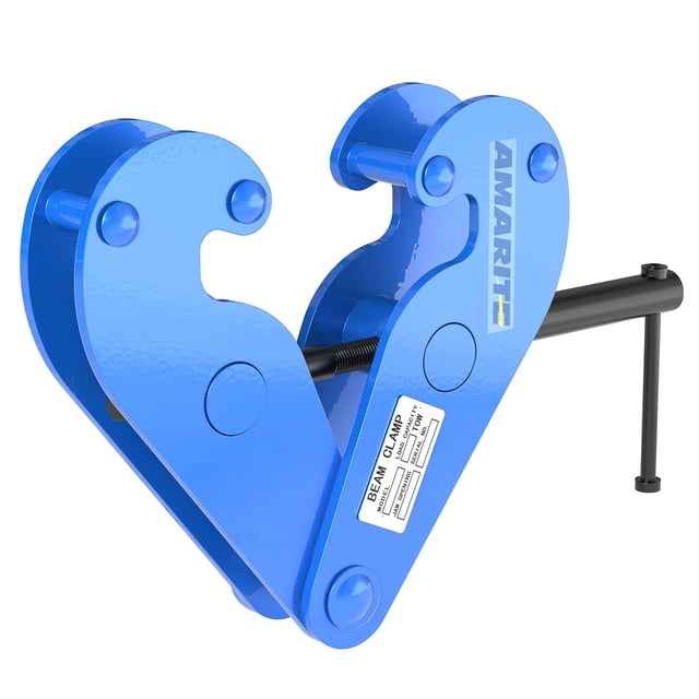 Amarite Vertical Beam Clamp 4400lbs (2 Ton) Working Load Limit