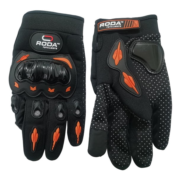 Guantes PARA Moto RODA C/TOUCHSCREEN Naranja L