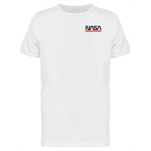 Playera NASA Para Hombre - Texto NASA Bolsillo Nasa T-shirt
