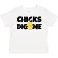 thumbnail image 3 of Inktastic Chicks Dig Me Boys Toddler T-Shirt, 3 of 5