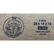 24x18x12 (200 lb strength) | SINGLE CARDBOARD BOX