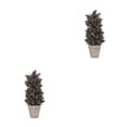 thumbnail image 1 of Bearachild Planta artificial con lavabo, árbol, plantas en maceta, maceta de pulpa de plástico para interiores y exteriores, decoración de Type5 NO5, 1 of 6