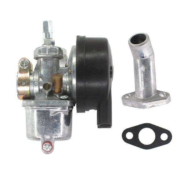 Carburetor For 49cc 50cc 60cc 66cc 80cc 2 Stroke Engine Motorized Bicycle Bike Carb w/ Intake Manifold Gasket Kit