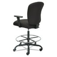 thumbnail image 5 of Alera Alera Mota Series Big And Tall Stool, 32.67" Seat Height, Supports Up To 450 Lbs, Black Seat/black Back, Black Base, 5 of 5