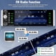 thumbnail image 4 of Single Din Touchscreen Car Stereo Wireless CarPlay Android Auto, 5.1 Inch Car Radio Bluetooth FM SWC, 4 of 5