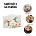 thumbnail image 5 of Joocar Hummingbird And Floral Design Linen Table Mats Set Of 4 For Home Kitchen Table Decor 12x18 inch, 5 of 5