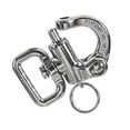 thumbnail image 2 of Snap Shackle 18KN - Fusion Climb® Delta - Professional Sailing Rigging Swivel Snap Hook - Heavy Duty Steel - Quick Release Snap Shackle for Rope, Sailing, Rigging, Lifeline - OSHA ANSI Compliant, 2 of 4