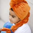 thumbnail image 6 of Braided Microfiber Hair Towel (Ginger), 6 of 8