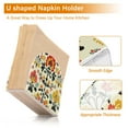 thumbnail image 5 of Yayeee Napkin Holder for Table Kitchen Paper Tissue Organization, Beige Floral, 5 of 8