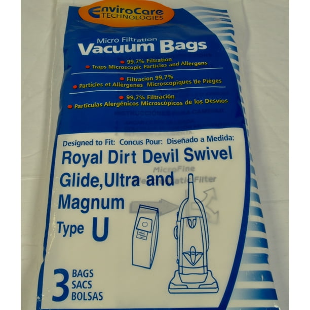 Dirt Devil Type U Vacuum Cleaner Bags