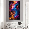 thumbnail image 3 of ZQS2599-AB Diamante AB parcial Cinta diamante Serie abstracta resina diamante 40 * 70 CM Tamaño lienzo 45 * 75 CM, 3 of 9