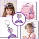 thumbnail image 4 of Mermaid Jewellery Set For Girls Kids, Kids Jewellery Sets For Little Girls, Children Jewelry Sets Include Handbag Necklace Bracelets, 4 of 5