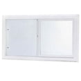 thumbnail image 2 of (31.75 x 15.75 Inch) Left Hand Sliding Vinyl Window, Single Unit, Double Pane Insulated Glass, White, 2 of 8