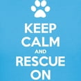 thumbnail image 3 of CafePress - Keep Calm And Rescue On Animal Rescue T Shirt - Women's Traditional Fit Dark T-Shirt, 3 of 4