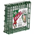 C&S Products Hanging EZ Fill Suet Cake Wild Bird Feeder- Green - image 4 of 8