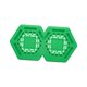 thumbnail image 4 of Almohadilla de aislamiento térmico para chip de CPU, almohadilla de silicona de doble cara para IC, versátil y práctica. Verde, 4 of 9