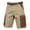 Khaki-W2, variant on Men's Flex Cargo Shorts with Multi Pockets Elastic Waistband Short Pants Drawstring Ripstop Straight Leg Cargo Shorts Lightweight Stretch Summer Casual Baggy Bottom,Camouflage Green XL