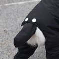 thumbnail image 3 of Cobertura completa Ropa para perros Chubasquero de una pieza para perros Suministros para mascotas con capucha (Negro XL), 3 of 6