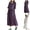 Purple, variant on Sexlip Womens Maxi Dress Short Sleeve Ruffled Design Soft Fabric Flowy Silhouette for Outdoor Leisure White XL