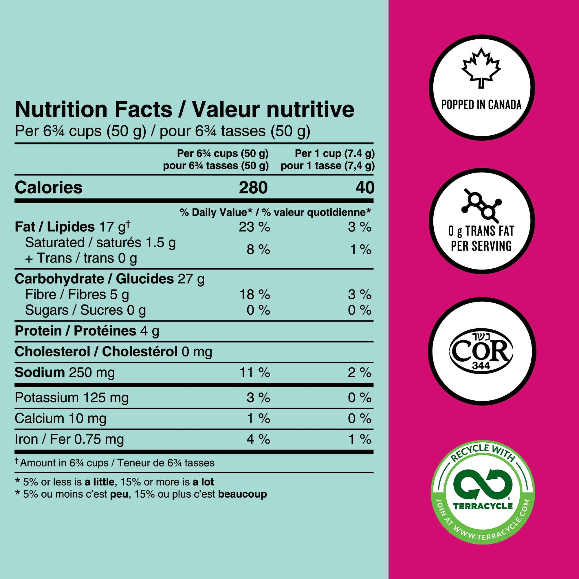 Angie’s BOOMCHICKAPOP® Sea Salt Ready-to-Eat Popcorn