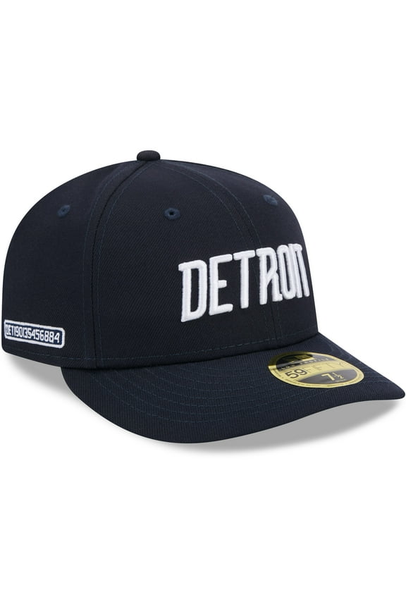 Men's New Era  Navy Detroit Tigers 2024 City Connect Low Profile 59FIFTY Fitted Hat