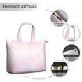thumbnail image 2 of 22 Inch Oversized Travel Bag Lightweight Canvas Weekender Duffel with Multi Pockets, Aurora Print, 2 of 5