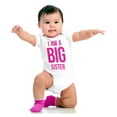 thumbnail image 4 of Big Sister Older Sibling Family Bodysuit Jumper Girls Infant Baby Brisco Brands 24M, 4 of 7
