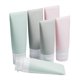 thumbnail image 1 of Set de botellas de viaje bouti1583, portátil, de silicona blanda, 80 ml x3, 60 ml, x3, 1 of 9