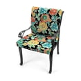 thumbnail image 2 of 44" x 21" Rectangular Outdoor Chair Cushion with Ties and Hanger Loop (2 Pack), 2 of 11