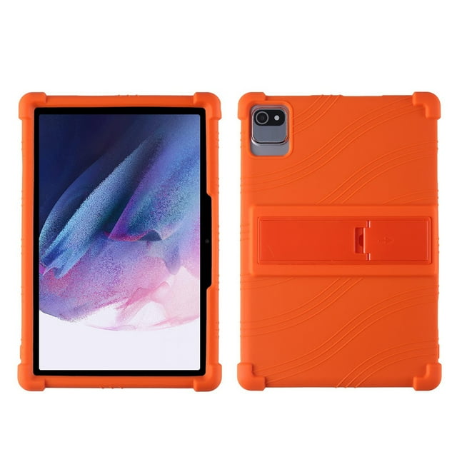 Case For Doogee T10/T10S Tablet Safe Shockproof Silicone Stand Cover Orange Doogee T10 T10S