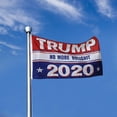 thumbnail image 2 of Two Donald Trump for President Flags Keep America Great Flag Go Trump 2020 Flags Sign Banner 3x5 Feet with Brass Grommets-Pack of 2, 2 of 8