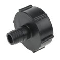 thumbnail image 1 of Adaptateur de Réservoir IBC Filetage Grossier Raccords de Réservoir d'Eau Connecteur de Réservoir d'Eau Noir 20mm, 1 of 9