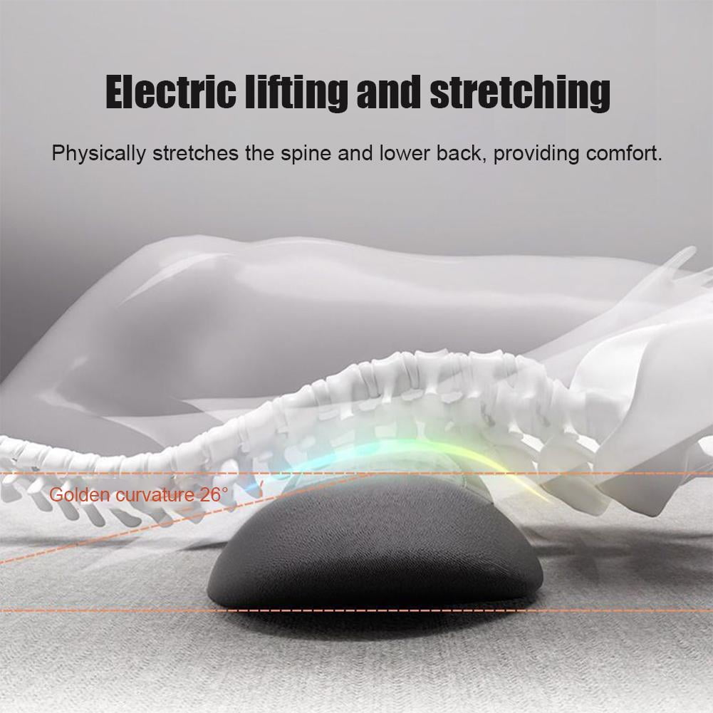 Smooth Spine Triple Fusion Back Massager, 2026 New Triple Fusion Massager for Sciatica, with Electric Traction Lifting & Heat Compress, All-Round Support, Relieve Neck/Shoulder Discomfort