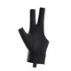 thumbnail image 5 of Guantes de billar de 3 dedos, elásticos, transpirables, accesorios deportivos, 9 x 18 cm, universales, profesionales y compactos., 5 of 9