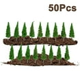 50X Trees Model Train Railroad Diorama Scenery Landscape for Ho Oo