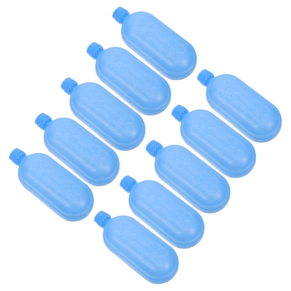 AURARMLET 10Ud Paquetes De Hielo Para Enfriadores Y Ventiladores Portátiles Con Gel Reutilizable Color Azul Para Hogar